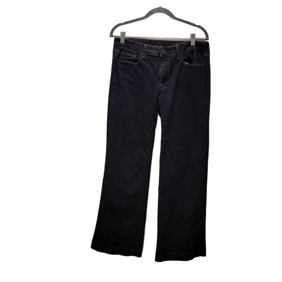 J. Crew Wide Leg Low Rise Jeans Size 8 - Picture 1 of 7